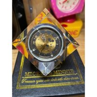 Đồng hồ để bàn pha lê cao cấp Mickey Disney