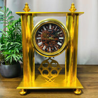 Đồng hồ để bàn Seiko mạ vàng rực rỡ