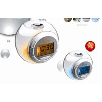 Đồng hồ để bàn trang trí báo thức LCD 7 màu đèn