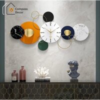 Đồng Hồ Decor Hiện Đại Phong Cách Mới, Đồng Hồ Nghệ Thuật Cao Cấp CP033