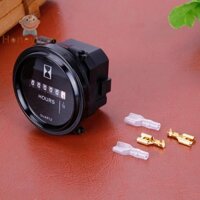 Đồng hồ đếm giờ thạch anh Đồng hồ đo giờ kỹ thuật số 6V-80V Đồng hồ đo giờ có độ chính xác cao Chống nước cho xe máy thuyền biển [Honeymall.vn]