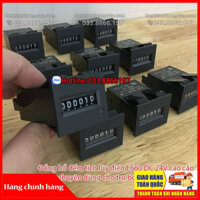 Đồng hồ đếm tích lũy điện 24V E660 cao cấp chuyên dùng cho trụ bơm xăng dầu