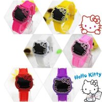 Đồng hồ đèn LED Hello Kitty chống nước