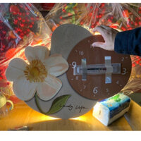 Đồng Hồ Đèn Led Tranh Tráng Gương Cao Cấp, Decor, Trang Trí Phòng Khách, Showroom, Spa, Nail, Quán Cà Phê, Quà Tặng