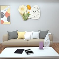 Đồng Hồ Đèn Led Tranh Tráng Gương Cao Cấp, Decor, Trang Trí Phòng Khách, Showroom, Spa, Nail, Quán Cà Phê, Quà Tặng