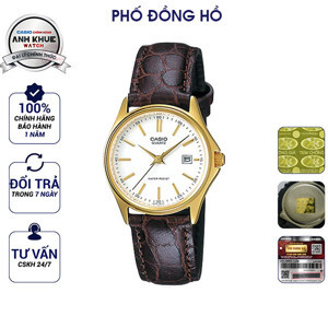 Đồng hồ đeo tay dây da Casio LTP-1183Q-9A