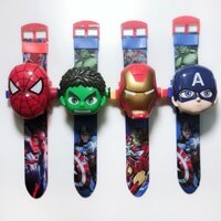 Đồng Hồ Đeo Tay Điện Tử 24 Hình Spiderman Batman Hulk Princess Quà Tặng Cho Bé Trai Và Bé Gái