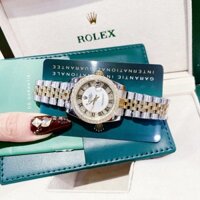 Đồng hồ đeo tay, đồng hồ nữ ROLEX auth mặt đính kim cương nhân tạo, size 32 - 36mm, kính Saphire đẳng cấp, full hộp auth