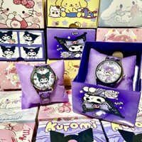 Đồng Hồ Đeo Tay Hình Mèo Hello Kitty Xinh Xắn Cho Bé