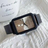 Đồng Hồ Đeo Tay Mặt Vuông Thiết Kế Đơn Giản Thời Trang Mới 2024 Cho Nữ