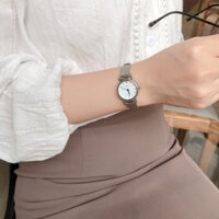 Đồng hồ đeo tay Mono Hàn Quốc Xinh Xắn Lyn Watches mặt vạch cao cấp chống nước cực bền