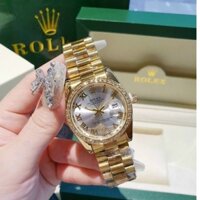 Đồng hồ đeo tay nam, đồng hồ nam ROLEX dây kim loại, dây đặc cao cấp, sang trọng, thời trang cao cấp giá siêu rẻ