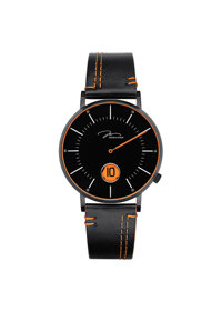 Đồng hồ đeo tay Nam  hiệu JONAS &amp; VERUS D41.10.BBLBO , Máy Pin Quartz, Kính sapphire chống trầy xước, Dây da Italy