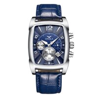 Đồng hồ đeo tay nam Quartz-Màu xanh dương