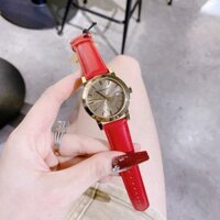Đồng hồ đeo tay nữ dây da cao cấp chống nước Burbery BU9140 size 34mm fullbox