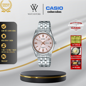 Đồng hồ đeo tay nữ dây kim loại thời trang Casio LTP-1335D