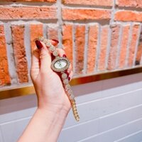 Đồng hồ đeo tay nữ dây kim loại cao cấp chống nước Royal crown size 32mm fullbox , vỏ thép không gỉ