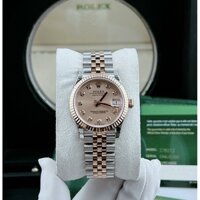 Đồng hồ đeo tay nữ, đồng hồ nữ ROLEX Ngọc Trinh full box cao cấp, phiên bản giới hạn màu siêu hot, chống thấm nước