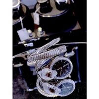 Đồng hồ đeo tay nữ, đồng hồ nữ JUST CAVALLI rắn ngậm tiền phong thủy, phong cách nổi bật, độc đáo cho phái nữ, giá rẻ