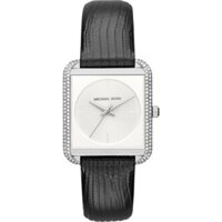 Đồng hồ đeo tay nữ mặt vuông dây da cao cấp chống nước Michael kors Mk2583 size 32mm fullbox