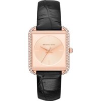 Đồng hồ đeo tay nữ mặt vuông dây da cao cấp chống nước Michael kors Mk2611 size 32mm fullbox