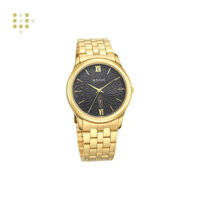 Đồng hồ đeo tay Titan Quartz Analog với mặt số màu đen ngày và thứ dành cho nam giới NP1824YM01