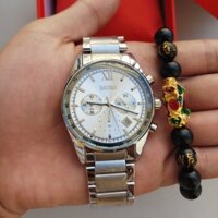 [đồng hồ đẹp] Đồng hồ nam SKMEI Lịch lãm SK083 (Mặt xanh, trắng)