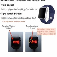 Đồng Hồ Điện Tử 12.12Fl Có Đèn LED Dây Cao Su Cho Nam Nữ