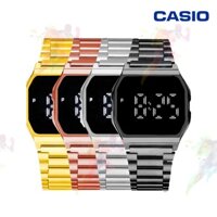 Đồng Hồ Điện Tử Casio Chống Thấm Nước Có Đèn LED Cảm Ứng Chất Liệu Thép Không Gỉ Cho Nam - Hàng mới về