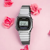 Đồng Hồ Điện Tử Casio mini Chống Thấm Nước La670Wa-1 Phong Cách Vintage Dành Cho Nam Và Nữ Kèm Hộp Đựng