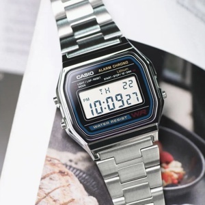 Đồng hồ điện tử Casio thanh lịch - A158WA-1