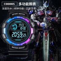 Đồng hồ điện tử đa chức năng bán chạy nhất Thanh niên Trung học cơ sở Bé trai Bé gái Chuông Đồng hồ báo thức Chronograph Chống nước cổ tay chống sốc