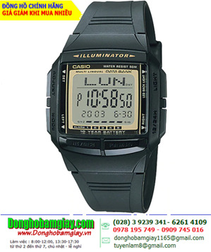 Đồng hồ điện tử đeo tay Casio DB-36-1AVDF chính hãng Casio Japan