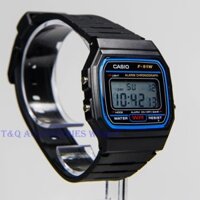 Đồng hồ điện tử huyền thoại Casio F - 91W Chính hãng Siêu bền, Đồng hồ Chống nước