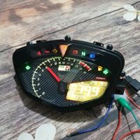 Đồng hồ điện tử KOSO Có Vân gắn SIRIUS - EXCITER siêu chất - S1339