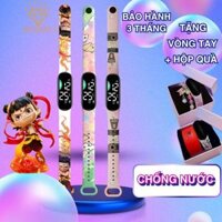 Đồng hồ điện tử led HODIWA  đeo tay trẻ em,bé trai,bé gái,hot natra,kèm nhiều quà tặng-M11
