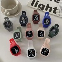 Đồng hồ điện tử LED INS Hàn Quốc dành cho học sinh Đồng hồ thể thao Unisex Bé gái Bé trai