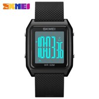 Đồng Hồ Điện Tử Mặt Vuông Hiển Thị LED Chống Thấm Nước SKMEI