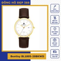 Đồng hồ điện tử nam Bentley dây da BL1805-20BKWD chính hãng, fullbox bảo hành toàn cầu