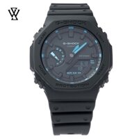 Đồng Hồ Điện Tử Nam Casio G-Shock WATCHSTORE GA-2100-1A2DR Thiết Kế Mặt Kính Khoáng Tròn 45.4mm, Vỏ Và Dây Nhựa Bền Bỉ