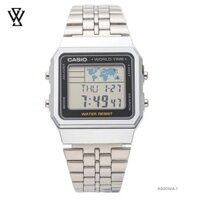 Đồng Hồ Điện Tử Nam Casio WATCHSTORE A500WA-1DF Thiết Kế Mặt Kính 40mmVà Vỏ Nhựa Kèm Dây Kim Loại Chắc Chắn