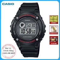 Đồng Hồ Điện Tử Nam Chính Hãng Casio W-216H-1AV Dây Nhựa