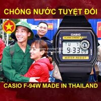 Đồng Hồ Điện Tử Nam/Nữ Casio F-94W9,.. Chống Nước Tuyệt Đối, Pin Lâu 7 Năm, Huyền Thoại