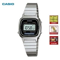 Đồng Hồ Điện Tử Nữ Chính Hãng Casio LA670WA-1DF Dây Kim Loại