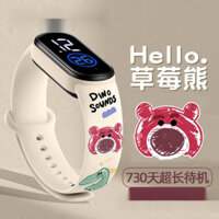 Đồng Hồ Điện Tử Nữ Trung Học Cơ Sở Học Sinh Trung Học Dễ Thương Trẻ Em Bé Gái Thể Thao Chống Thấm Nước Dạ Quang Vòng Tay Đồng Hồ