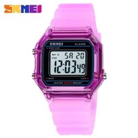 Đồng Hồ Điện Tử Skmei 1698 Chống Thấm Nước Dây Silicone 50m Đa Năng Dành Cho Nữ