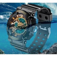 Đồng Hồ Điện Tử thể thao Đa Chức Năng Chống Nước và Va Đập SPORT WATCH F94 (Đen - Vàng)