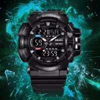 Đồng Hồ Điện Tử Thể Thao Đa Chức Năng Chống Nước và Va Đập SMAEL S-SHOCK F101 (Đen)