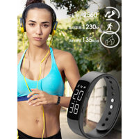 Đồng hồ điện tử thời trang cho nam và nữ, đồng hồ báo thức rung im lặng cho học sinh trung học, vòng đeo tay thông minh đa chức năng thể thao cho trẻ em