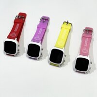 Đồng hồ điện tử thời trang nhiều màu cho Nữ , Led Watch Dây silicon mềm Hello Kitty - Thái Lan.
